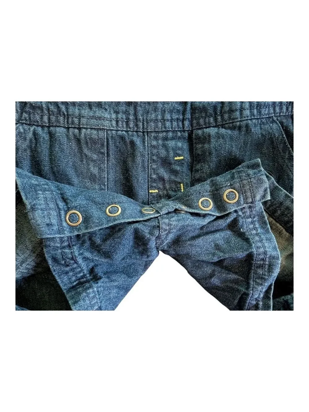 NEW Disney Baby Unisex Denim Shortall Set Size 18M